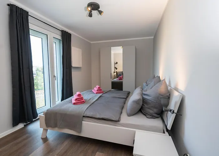 아파트 Cozy Dream Mit Terrasse Und Parkplatz - 90m²